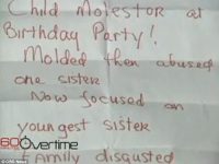 Child molestor at today Party