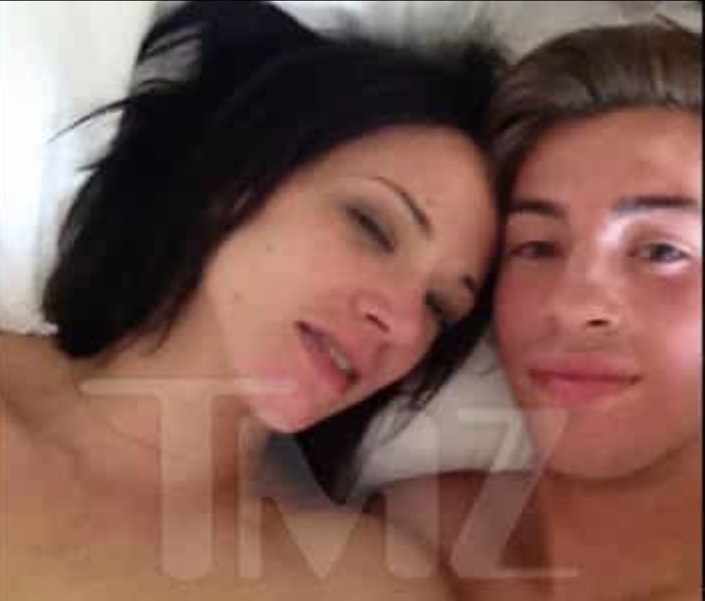 The picture of Asia Argento and Jimmy Bennet in bed was leaked by TMZ, one day after Argento claimed she never had a sexual relationship with Bennett.