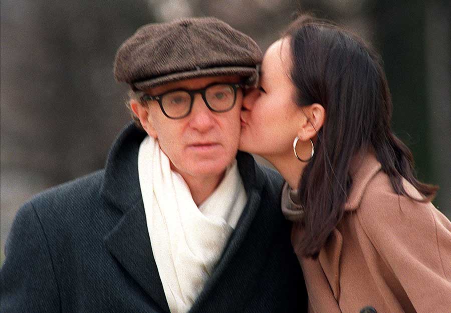 Soon-Yi Previn and Woody Allen.