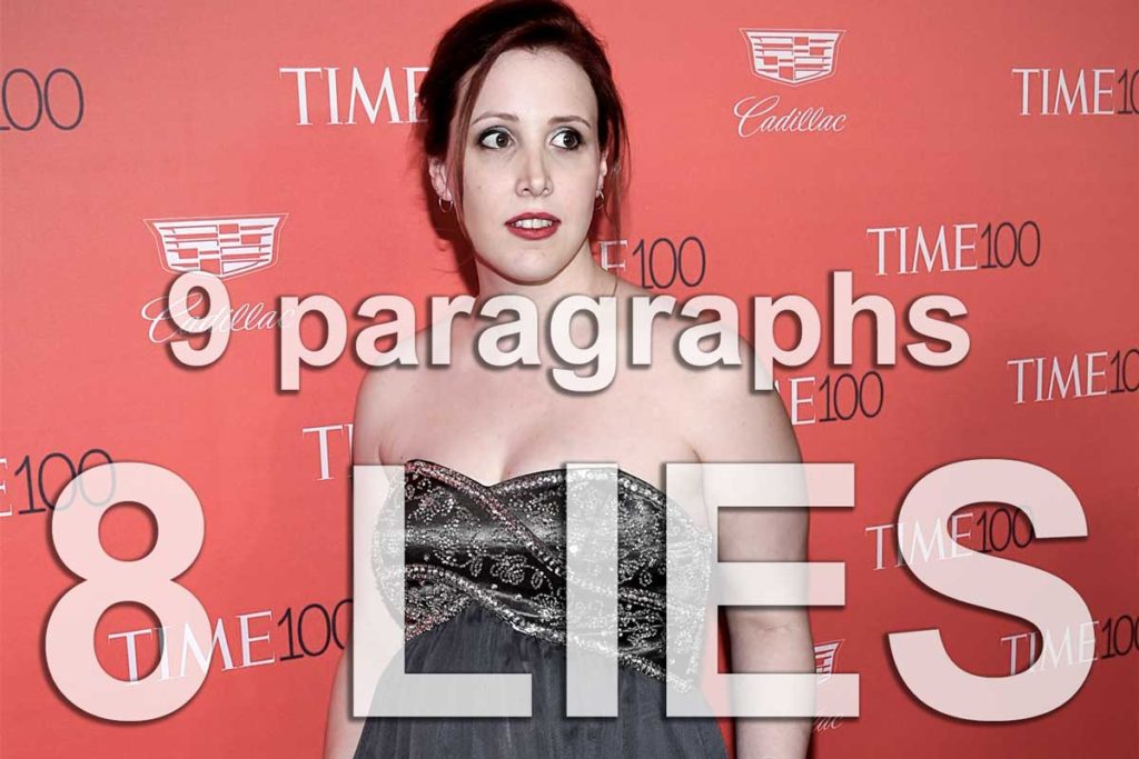 Dylan Farrow - 8 lies in 9 paragraphs