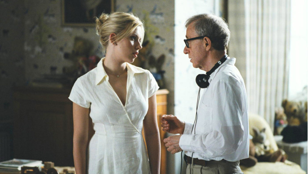 Scarlett Johansson and Woody Allen - Match Point