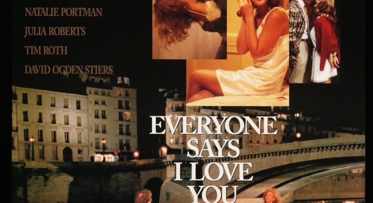 Poster for Woody Allen's movie Everyone Says I Love You